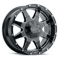 Black Rock 904B Fury 1 Alluminium Wheel