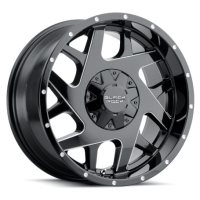 Black Rock 935B Fury 2 Alluminium Wheel