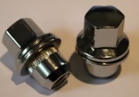 Range Rover - Discovery nuts chrome finish OE dimensions