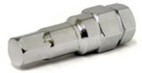 6 Point tuner wheel nut adapter key