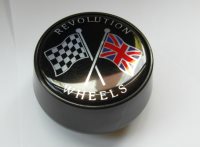 Revolution push in wheel centre cap.