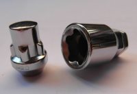 Custom Wheel USA socket type lock nuts