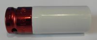 Wheel nut impact socket double depth insulated 21mm